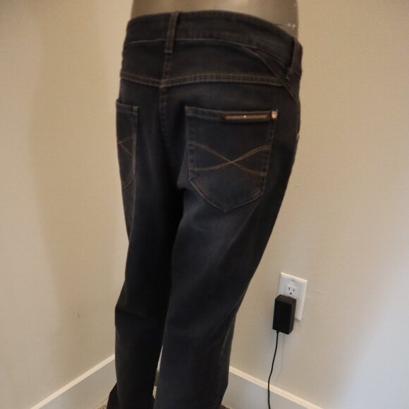 Brunello Cucinelli Black Jeans Distressed Skinny Denim Monili Trim IT 46 USA 10 - Picture 8 of 11